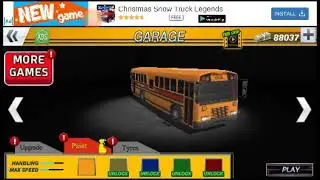 School Bus Driver 2 Gameplay: Thomas - High School 4K