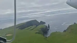 Fair Isle - Take Off and View of Island