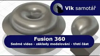 Fusion 360 pro zač&aacute;tečn&iacute;ky - Z&aacute;klady modelov&aacute;n&iacute; III  #cad #fusion360 #cadmodeling