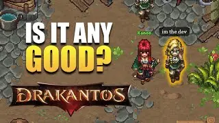 I Tried This NEW MMO and Their LEAD DEV Answered All My Questions (Drakantos)