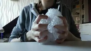[ASMR] SCRATCHING and TAPPING with AIR CUSHION COVER 😍