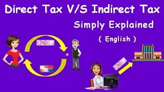 Direct Tax vs Indirect Tax | Difference simply explained | income tax vs gst | theera tax