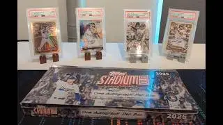 2025 Topps Stadium Club Baseball Hobby Box 😱 Did We Just Pull a Case Hit?!