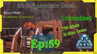 Ark Survival Evolved: Story Ascendance Genesis unmodded ep: 59 breeding pair