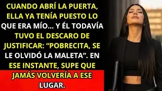 Entré al cuarto y ella traía puesta mi ropa interior — y él dijo “pobrecita, se le olvidó la maleta”
