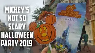 Mickey's Not So Scary Halloween Party 2019 First Night 08/16/2019