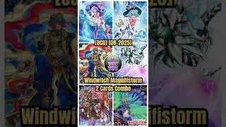 [OCG] [08-2025] 2 Cards Windwitch Magnifistorm Combo