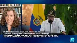 Sandra Borda: 'Colombia y EE. UU. deben desescalar el lenguaje y enmendar sus relaciones'