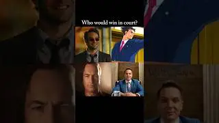Crazy Battle in Court 👨&zwj;⚖️🗿🔥 | Matt Murdock, Phoenix Wright, Saul Goodman, and Law by Mike Edit