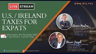 Webinar on U S  Ireland Taxes for U S  Expats 9 December 2021