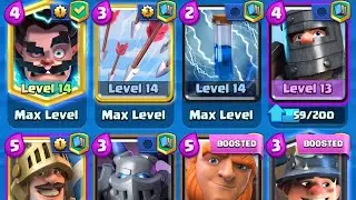 mid ladder crush with giant two prince deck 🏇 |clash royale|
