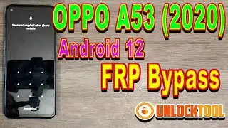 OPPO A53 (2020) Android 12 Password and FRP Lock Remove latest 2025 #android #frp #tech