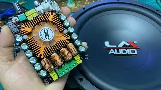 Test review Tda7498e 160w x2 btl 220w
