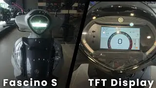 Yamaha Fascino S || TFT Colour Display || New Colour Scheme 👍