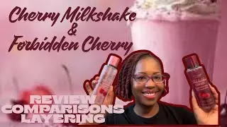 🍒Reviewing, Comparing, & Combos for Victorias Secret Forbidden Cherry $ Milkshake Cherry #perfume 🥤