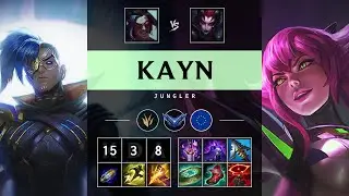 Kayn Jungle vs Elise - EUW Diamond Patch 25.06
