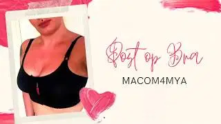 Macom4mya post op compression bra