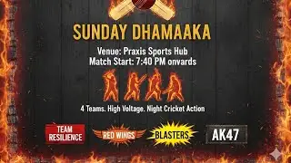 🏆 FINAL SHOWDOWN! 🔥 BLASTERS 🆚 🔴 RED WINGS | HBC Mini Tournament | Night Box Cricket 🏏