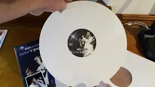 Elvis Presley import release RHYTHM 'N' GOSPEL on white vinyl with CD - A Thing Called Love