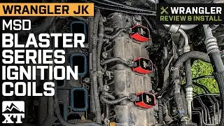 2012-2016 Jeep Wrangler JK MSD Blaster Series Ignition Coils; Red Review & Install