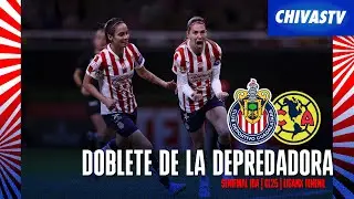 ¡LICHA LO VUELVE A HACER! | Chivas Femenil vs América | Semifinal Ida Clausura 2025