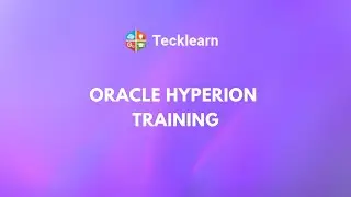 Oracle Hyperion Training