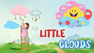 Little Cloud | Soothing Nursery Rhyme for Kids | WonderWorldKids