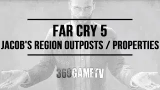 Far Cry 5 Cult Outposts / Cult Properties Locations in Jacob's Region Whitetail Mountains Map Video