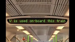Heathrow Connect | Class 360 - On train announcements to Lon Paddington and Heathrow T4 (Emulation)