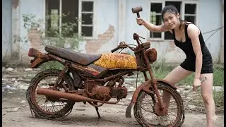 From Scrap to Masterpiece – Restoring a Vintage Win Motorcycle #restoration #repairing