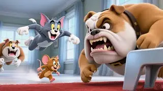 When Spike Gets Angry 🔥 | Tom & Jerry Crazy Chase 😂 #Crazy Tom and Jerry 