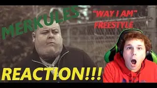 MERKED IT! Merkules - ''Way I Am'' Freestyle ((Reaction!!))