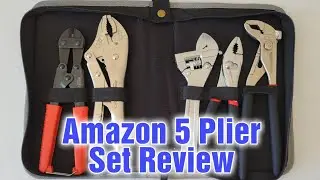 5 Piece Basic Plier Tool Set Review - Amazon Basics