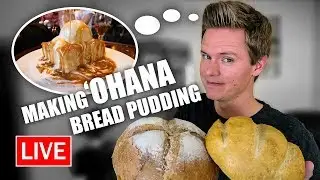 Live: Making OHANA Bread Pudding & Going Through Walt Disney World Collectibles