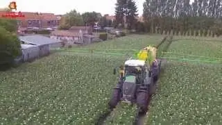 Dammann Profi-Class Tandem spraying potatoes season 2014