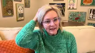 Episode 6: MamieGraceDesigns let&rsquo;s talk about the Grid Gambit Cowl KAL, test knits, & more!