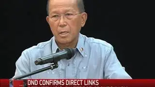 DND confirms direct links between ISIS, PH terror groups