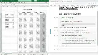 【課程試看】用Python操作Excel｜實現職場自動化與理財工具開發 4-3 自動操作設定凸顯資料