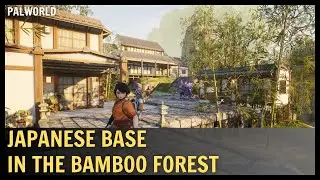 PALWORLD - The Most COZY JAPANESE BASE In Bamboo Forest! Base Tour!
