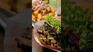 🥇 Бургер Мишлен меньше чем за 15 сингапурских долларов?! 🍔🔥#еда #бургер #говядина #корейскаяеда