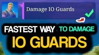 Damage IO Guards! Fastest Way to DAMAGE IO GUARDS in Fortnite!
