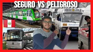 ASÍ es el TRANSPORTE PÚBLICO EN PERÚ! 🇵🇪😱 | el más caótico de Sudamérica? 🤔