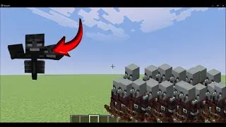 1 Wither vs 500 Pillagers!!!