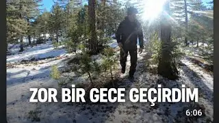 -3 derecede  kamp &ccedil;adırında soğukta bir gece.Beklediğimden zordu.