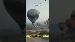The ABSOLUTE JOY OF A HOT AIR BALLOON RIDE in 2025 #flyingexperience  #balloonride
