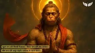 श्री हनुमान चालीसा || Shree Hanuman Chalisa with Lyrics | HeavenVistaStudio