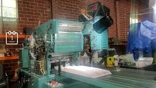 3 inch Halm jet envelope press 2 color perfector rebuilt like new August 2023