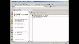 n2pdf - Creating serial letters