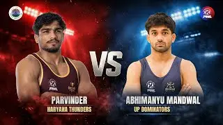 Parvinder Singh vs Abhimanyou Mandwal | 74 KG | Day 14 Match 9 | Parvinder Wins 8&ndash;5 | PWL 2026 #pwl