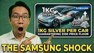 THE SAMSUNG SHOCK: Why 1KG of Silver Per Car is Guaranteeing a $130 Price Floor